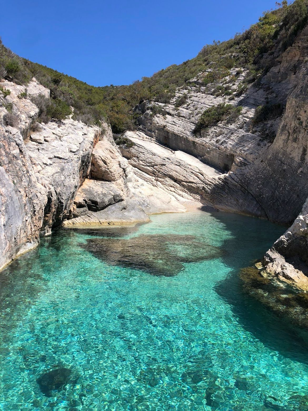 Mala Pritišćina bay